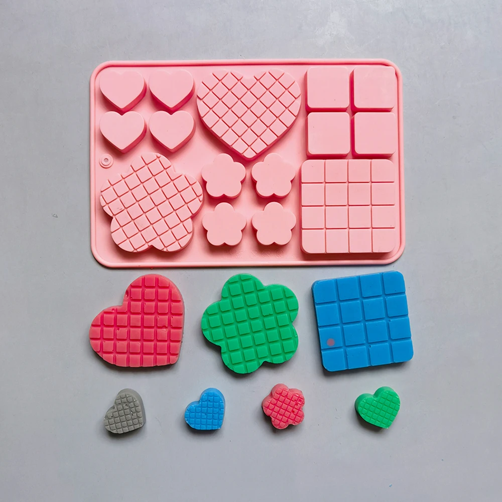 new Silicone Chocolate Mold Waffle Shape Classic Block Chocolate Baking Tools Silicone Cake Candy Mold 3D DIY Biscuit Fudge Make
new Silicone Chocolate Mold Waffle Shape Classic Block Chocolate Baking Tools Silicone Cake Candy Mold 3D DIY Biscuit Fudge Make
