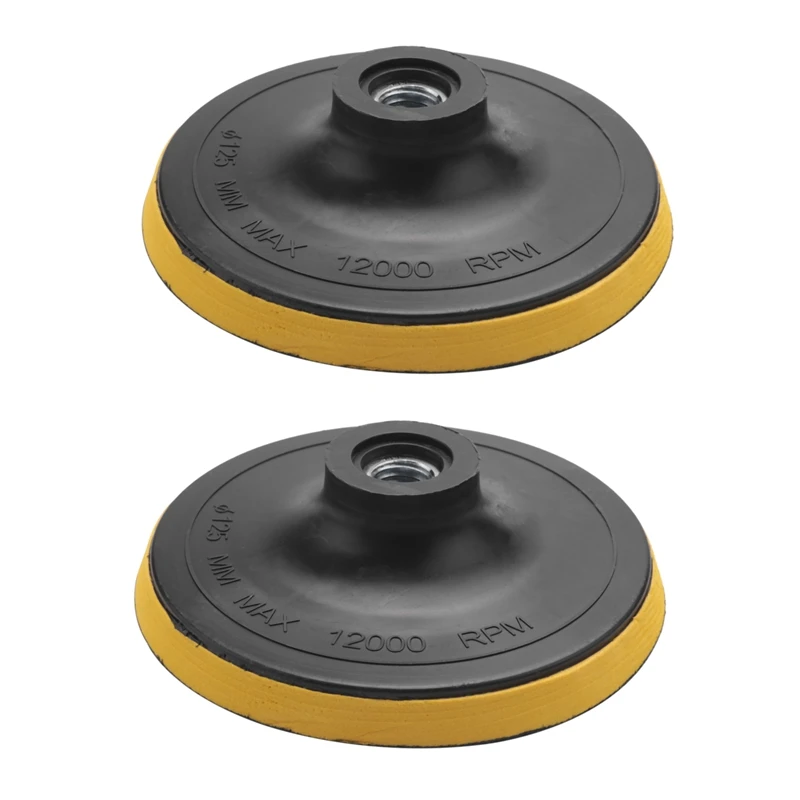 2X Polishing Pad Backing Pad Sanding Pad Pads M14 For Polishing Machine New K1 Thread Diameter: 125MM
2X Polishing Pad Backing Pad Sanding Pad Pads M14 For Polishing Machine New K1 Thread Diameter: 125MM