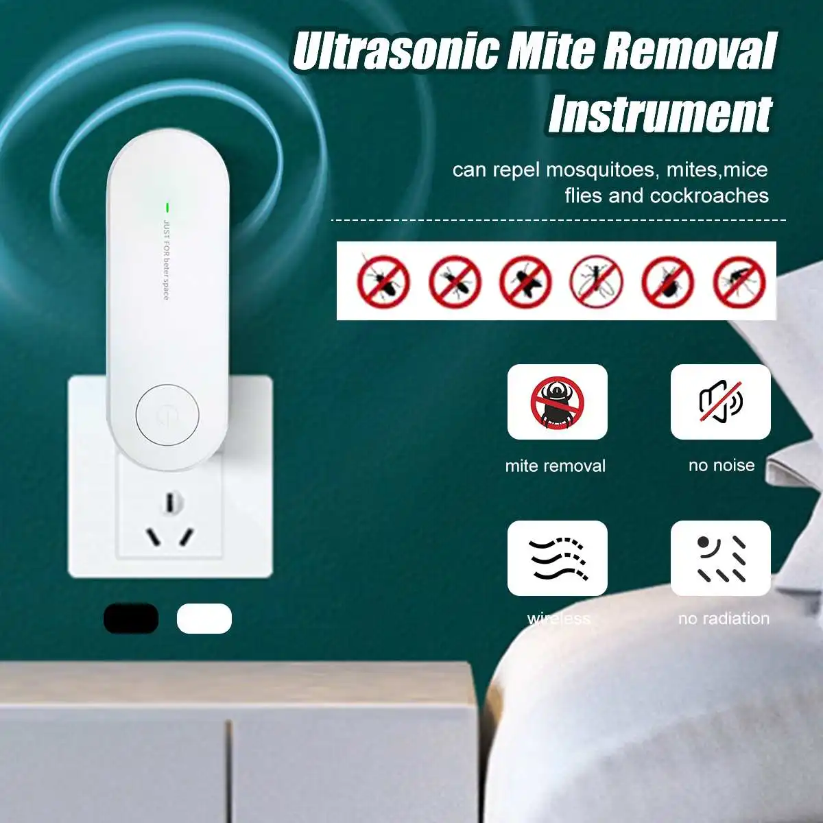 Mite Killer Ultrasonic Mite Removal Anti-Dust Instrument Wireless Vacuum Cleaner Strong Suction Mite Remover Multi-purpose
Mite Killer Ultrasonic Mite Removal Anti-Dust Instrument Wireless Vacuum Cleaner Strong Suction Mite Remover Multi-purpose