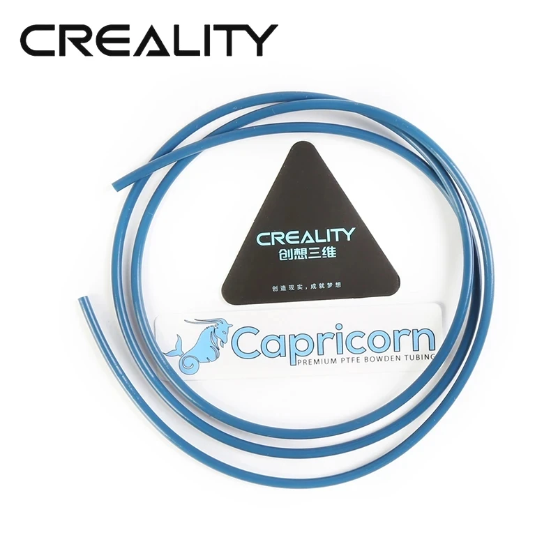 Оригинальный бренд CREALITY 3D Official, 1 м, 1,2 м, 2 м, трубка из ПТФЭ Capricorn, трубки с высокой смазкой и низким коэффициентом трения для 3D-принтера FDM
Оригинальный бренд CREALITY 3D Official, 1 м, 1,2 м, 2 м, трубка из ПТФЭ Capricorn, трубки с высокой смазкой и низким коэффициентом трения для 3D-принтера FDM