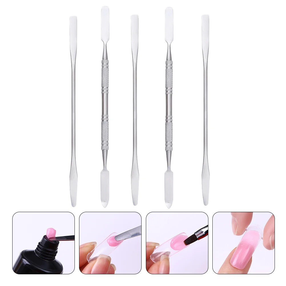 Spatula Makeup Mixing Nail Steel Stainless Cuticle Tool Manicure Mini Remove Stirring Pusher Tools Set Rod Scoop Foundation
Spatula Makeup Mixing Nail Steel Stainless Cuticle Tool Manicure Mini Remove Stirring Pusher Tools Set Rod Scoop Foundation