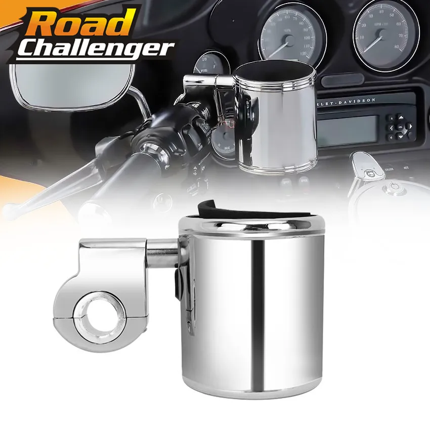 Adjustable Cup Holder Chrome Handlebar Cup Drink Basket Fits For Harley For Kawasak For Honda Custom Dyna Fat Bob Universal
Adjustable Cup Holder Chrome Handlebar Cup Drink Basket Fits For Harley For Kawasak For Honda Custom Dyna Fat Bob Universal