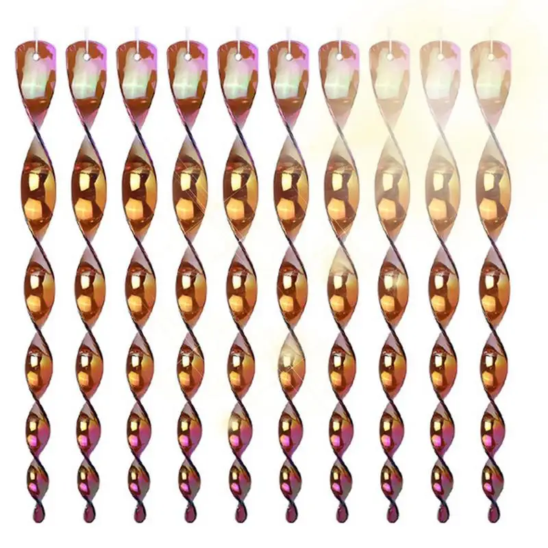 Bird Scare Device 10 Pack Bird Scare Reflective Strips Outdoor Scare Birds Rod To Keep Pigeons And Birds Away From Garden Yard
Bird Scare Device 10 Pack Bird Scare Reflective Strips Outdoor Scare Birds Rod To Keep Pigeons And Birds Away From Garden Yard