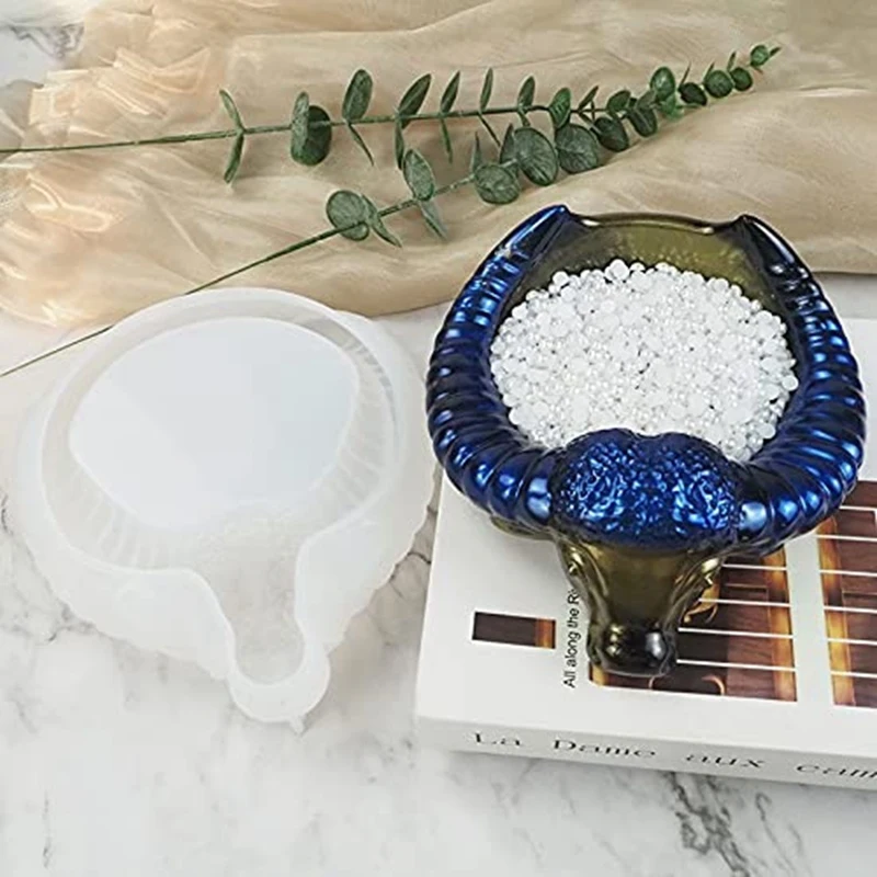 Epoxy Resin Ashtray Molds Bull Head Shape Resin Molds for Ashtray Hand Silicone Mold DIY Jewelry Tray Silicone Molds 
Epoxy Resin Ashtray Molds Bull Head Shape Resin Molds for Ashtray Hand Silicone Mold DIY Jewelry Tray Silicone Molds