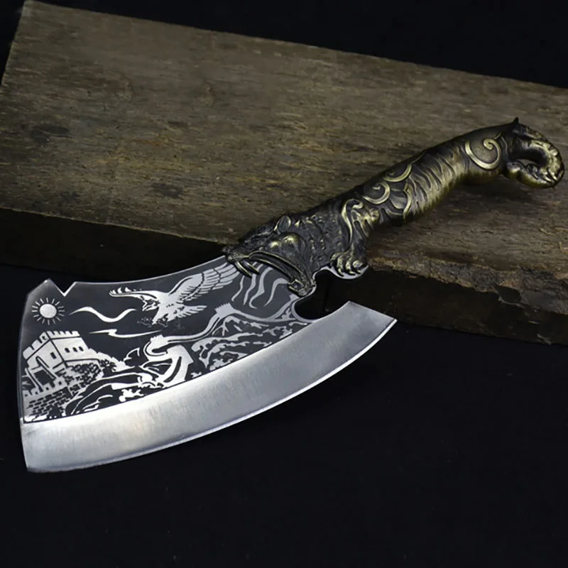 9 Inch Machete Knife Sharp Butcher Chop Cleaver Hatchet Longquan Kitchen Knives Big Bone Poultry Tools Handmade China Messer
9 Inch Machete Knife Sharp Butcher Chop Cleaver Hatchet Longquan Kitchen Knives Big Bone Poultry Tools Handmade China Messer