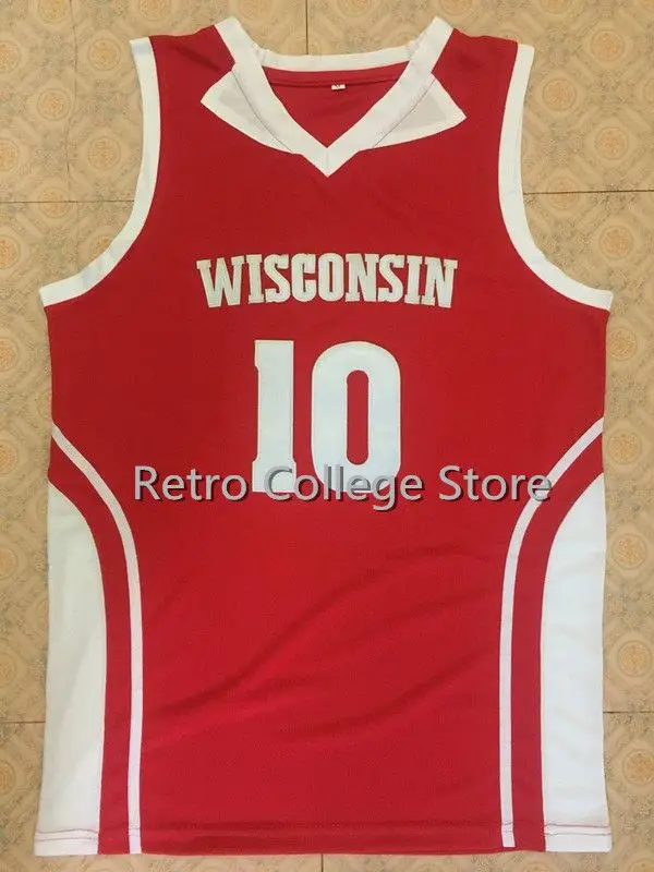 Wisconsin Badgers College #24 Bronson Koenig 10 Elvin Hayes #22 Ethan Happ jersey #15 Sam Dekker jersey custom any size name
Wisconsin Badgers College #24 Bronson Koenig 10 Elvin Hayes #22 Ethan Happ jersey #15 Sam Dekker jersey custom any size name