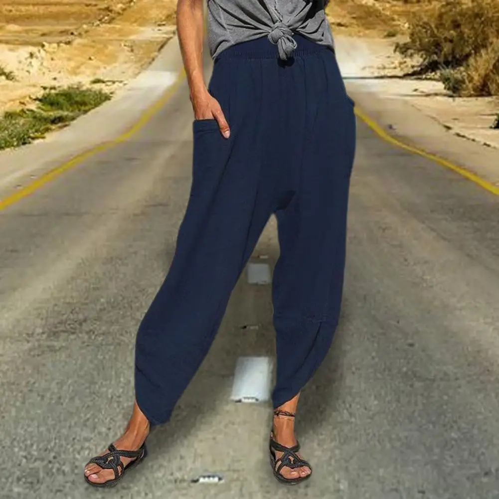 6 Sizes Stylish Pocket Design Cropped Pants Plus Size Woman Pants Comfortable for Work
6 Sizes Stylish Pocket Design Cropped Pants Plus Size Woman Pants Comfortable for Work