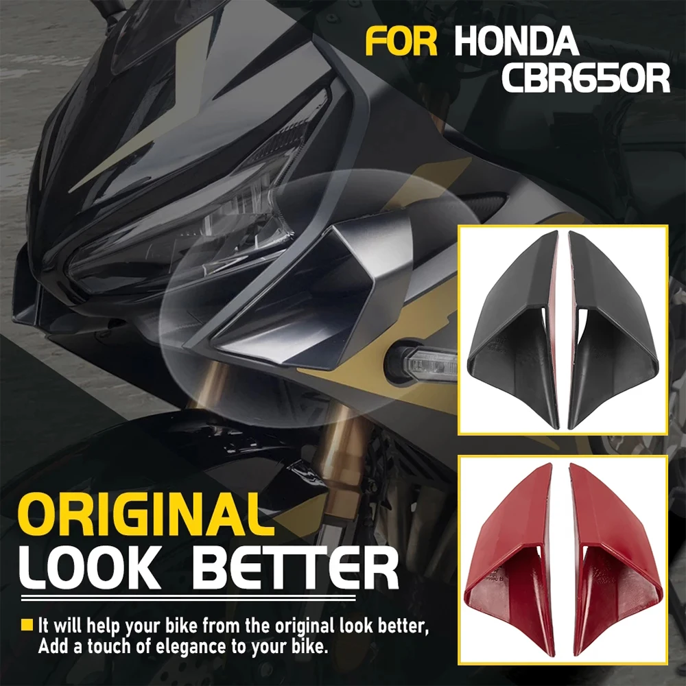 Fairing Winglets For Honda CBR650R 2019 2020 2021 2022 Motorcycle Accessories Side Wing Protector Fin Trim Cover CBR 650R 650 R
Fairing Winglets For Honda CBR650R 2019 2020 2021 2022 Motorcycle Accessories Side Wing Protector Fin Trim Cover CBR 650R 650 R