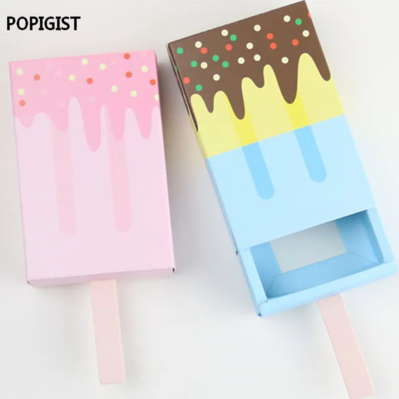 Ice cream shape gift Candy boxes,kids party,favor box,Popsicle Candy Folding Paper Box Korean Cartoon Drawer Cute 50
Ice cream shape gift Candy boxes,kids party,favor box,Popsicle Candy Folding Paper Box Korean Cartoon Drawer Cute 50