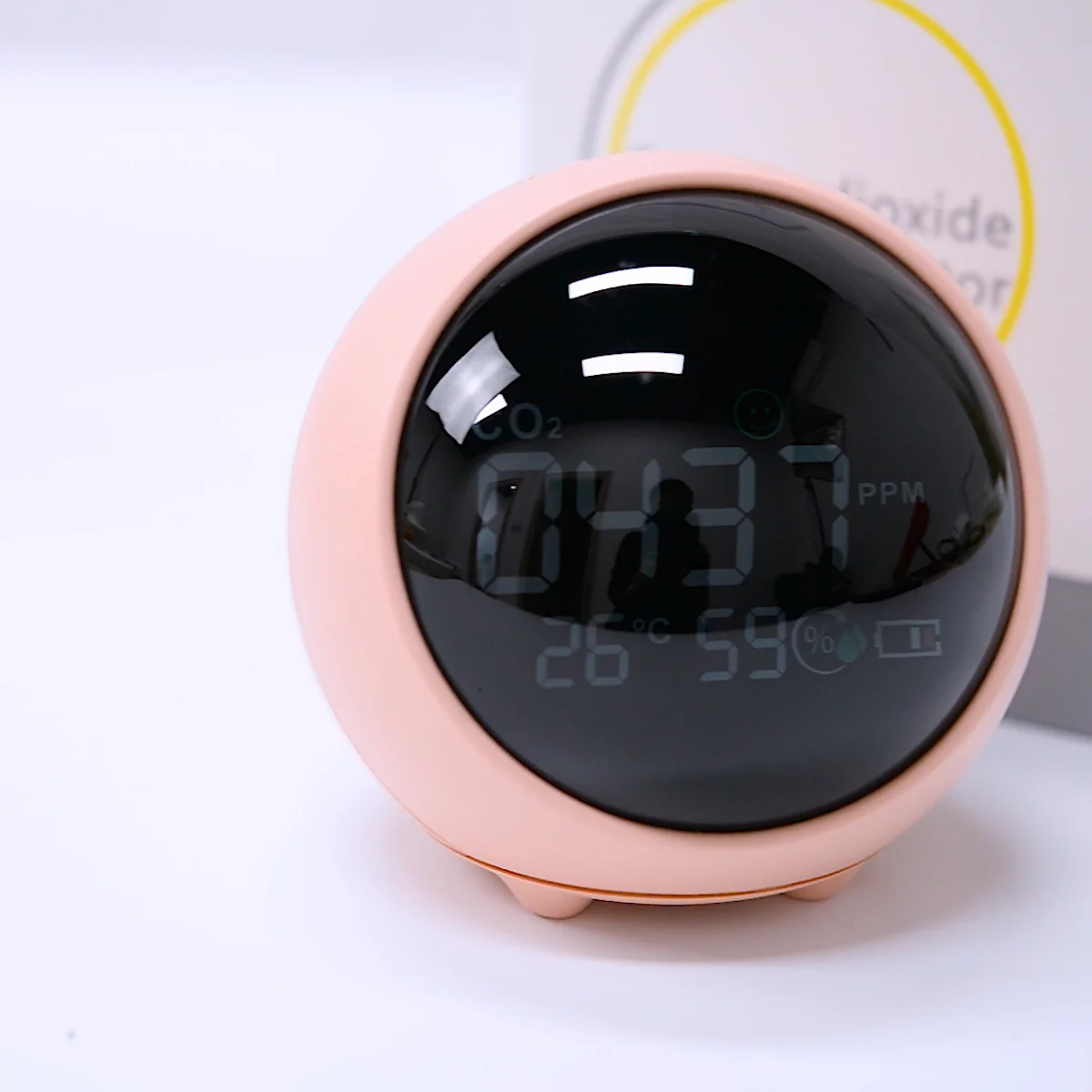 Rechargeable Indoor air quality monitor desktop carbon dioxide gas co2 meter detector, temperature humid co2 monitor
Rechargeable Indoor air quality monitor desktop carbon dioxide gas co2 meter detector, temperature humid co2 monitor