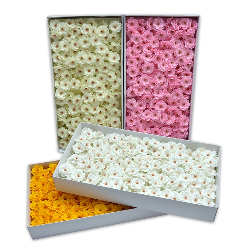 50Pcs Artificial Cherry Blossom Romantic Valentine's Day Mother's Day Gift DecorWedding Banquet Home Soap Flower Head Flower Art
50Pcs Artificial Cherry Blossom Romantic Valentine's Day Mother's Day Gift DecorWedding Banquet Home Soap Flower Head Flower Art