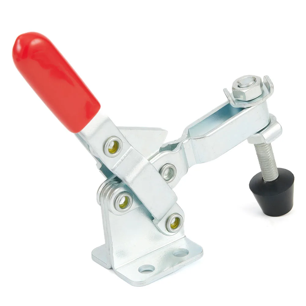 Toggle Clamp GH-102B Quick Release Tool Horizontal Clamp Clamping Force 100Kg 220lbs Heavy Duty Woodworking Fixture Hand Clip To
Toggle Clamp GH-102B Quick Release Tool Horizontal Clamp Clamping Force 100Kg 220lbs Heavy Duty Woodworking Fixture Hand Clip To