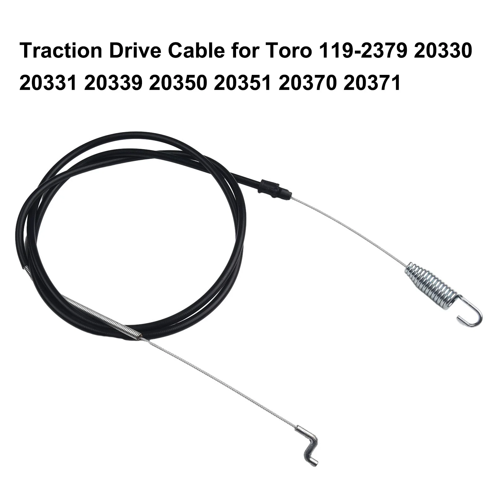 Traction Drive Cable Z-Bend On End Delicate Easy To Install For Toro 119-2379 20330 20331 Highly Match Reliable To Use
Traction Drive Cable Z-Bend On End Delicate Easy To Install For Toro 119-2379 20330 20331 Highly Match Reliable To Use