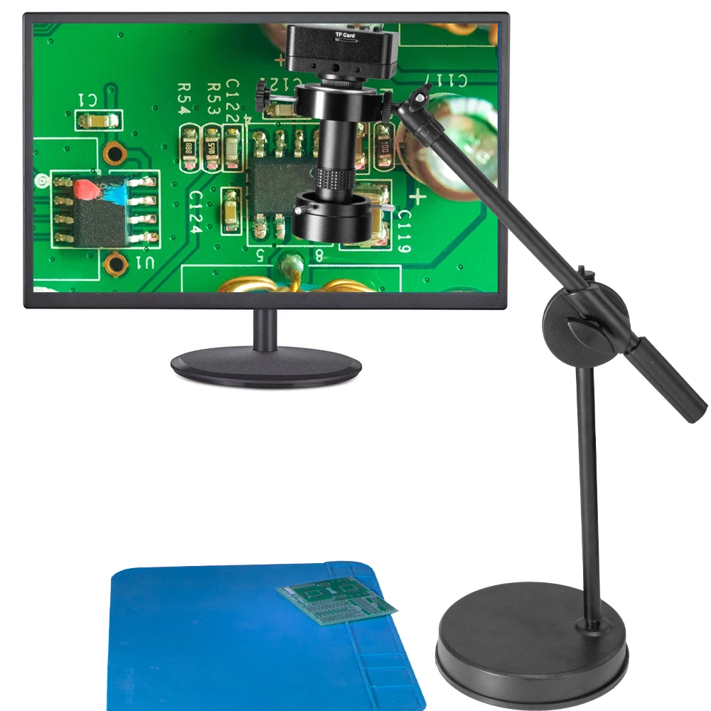 Промышленный видеомикроскоп 38MP 2K 1080P HDMI USB камера 1X-130X увеличение C-образное Крепление объектива настольная подставка штативы для ремонта па...
Промышленный видеомикроскоп 38MP 2K 1080P HDMI USB камера 1X-130X увеличение C-образное Крепление объектива настольная подставка штативы для ремонта па...