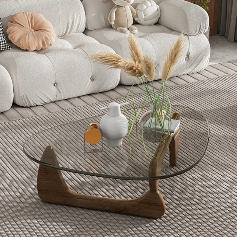 Дизайнерский журнальный столик из закаленного стекла для маленькой квартиры, роскошный минималистичный чайный столик для гостиной, Сканди...
Дизайнерский журнальный столик из закаленного стекла для маленькой квартиры, роскошный минималистичный чайный столик для гостиной, Сканди...