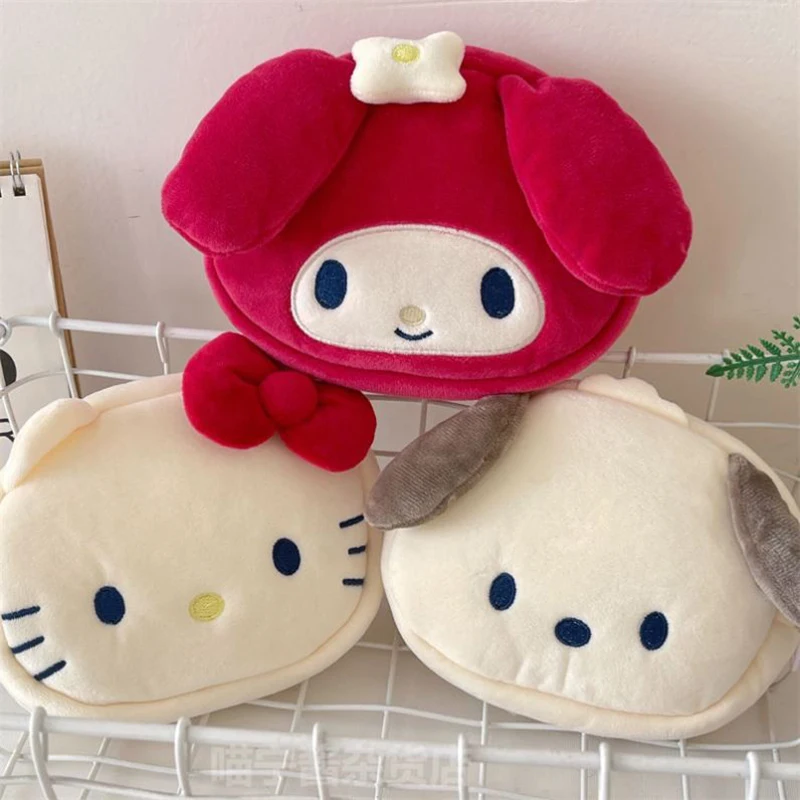 Hello Kitty Plush Bag Cartoon Pachacco Melody Storage Bag High-capacity Portable Plush Wallet Hello Kitty Coin Purse Wallet Girl
Hello Kitty Plush Bag Cartoon Pachacco Melody Storage Bag High-capacity Portable Plush Wallet Hello Kitty Coin Purse Wallet Girl