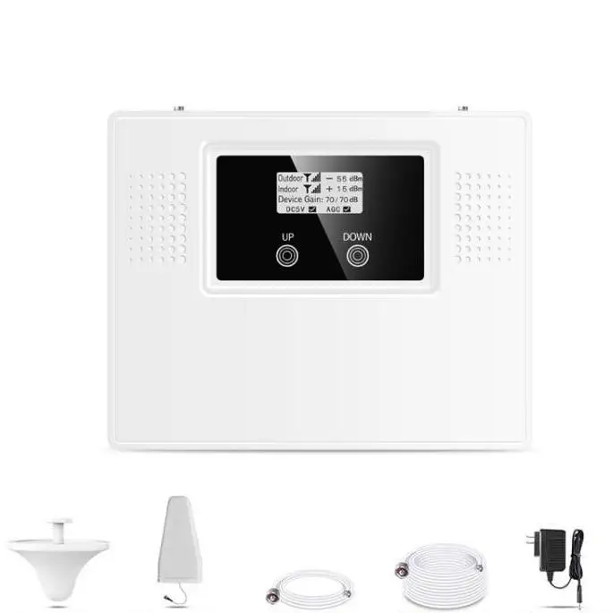 ATNJ Tri Band 850+900+2100MHz Mobile Signal Booster CDMA GSM UMTS 2G 3G 4G Network Booster Amplifier
ATNJ Tri Band 850+900+2100MHz Mobile Signal Booster CDMA GSM UMTS 2G 3G 4G Network Booster Amplifier