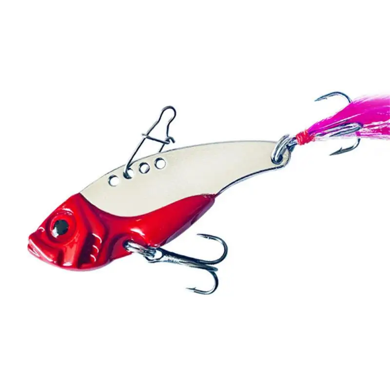 Full Swimming Layer Metal Road Sub Bait Brackish Water Fishing Bait Biomimetic Long Throw Sequin Bait Vib With Hair Three Hook
Full Swimming Layer Metal Road Sub Bait Brackish Water Fishing Bait Biomimetic Long Throw Sequin Bait Vib With Hair Three Hook