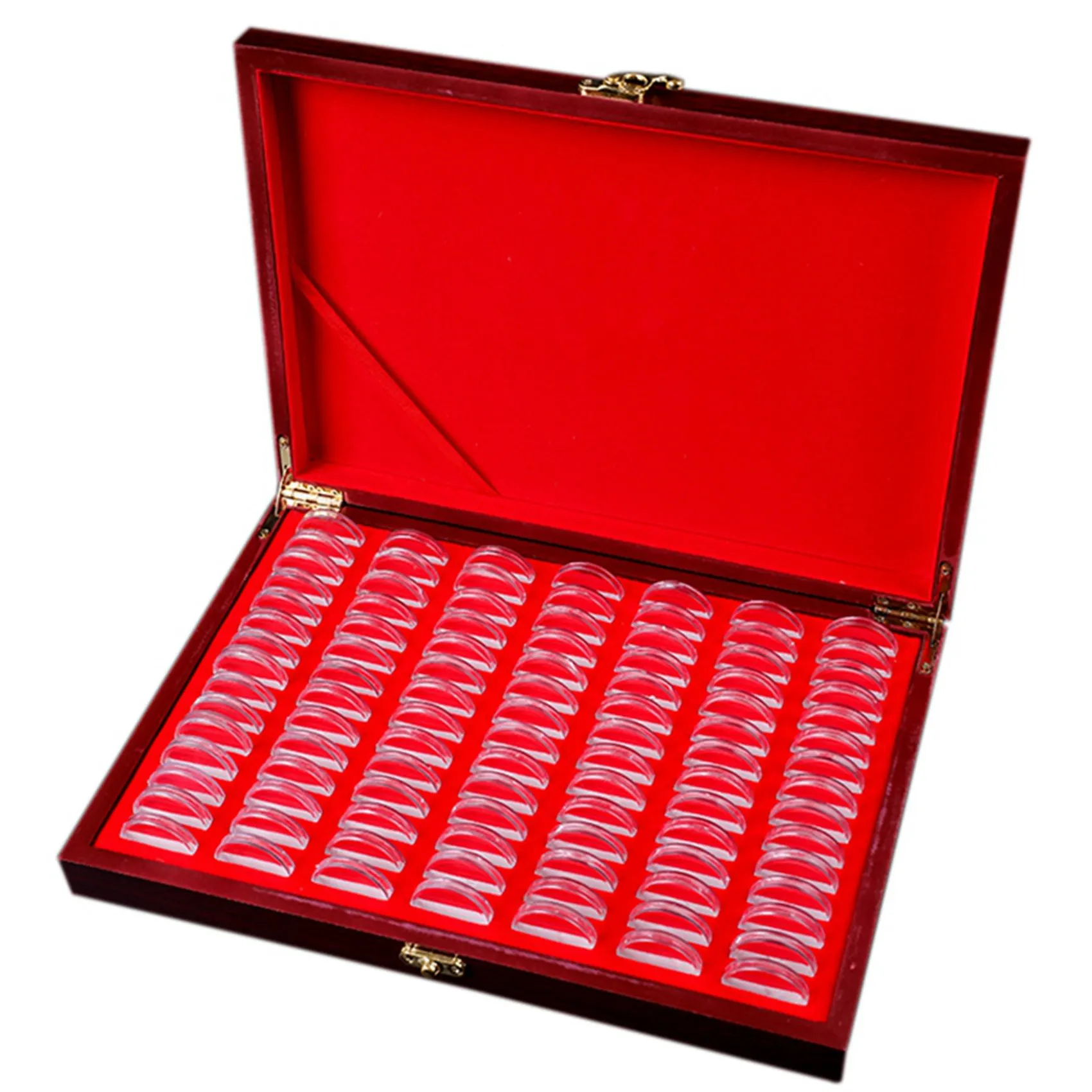 100Pcs Round Wood Coins Case Storage Holders Display Wooden Commemorative Collection Box Home Decoration
100Pcs Round Wood Coins Case Storage Holders Display Wooden Commemorative Collection Box Home Decoration
