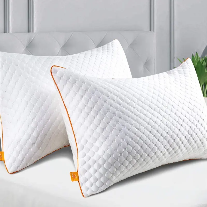 Pillows 2 Pack Bed Pillows,Fluffy Down Alternative Pillow,Hypoallergenic Hotel Sleeping Pillows for Neck Pain Side and Back Slee
Pillows 2 Pack Bed Pillows,Fluffy Down Alternative Pillow,Hypoallergenic Hotel Sleeping Pillows for Neck Pain Side and Back Slee