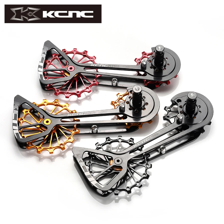KCNC R9100 Bike Rear Derailleur Parts Sytem Road Bicycle Bike Rear Derailleur Pulley for Shimano R8000 8050 9100 12-16T
KCNC R9100 Bike Rear Derailleur Parts Sytem Road Bicycle Bike Rear Derailleur Pulley for Shimano R8000 8050 9100 12-16T