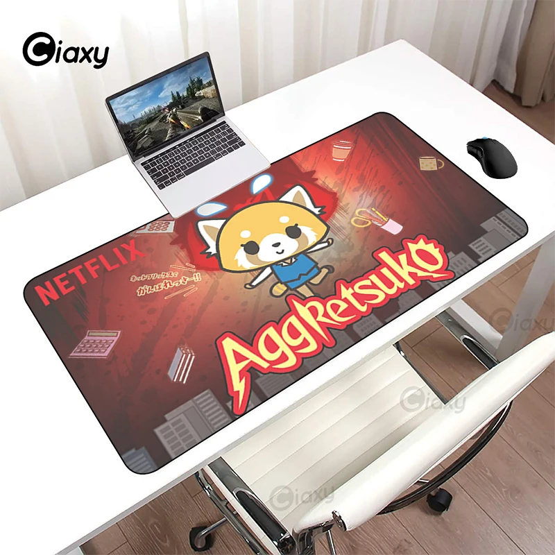 Cute Cartoon Aggretsuko Mouse Pad Gaming Room Accessories Deskmat Notbook Rubber Anti-slip Mat Gamer Girl Computer Table Mats
Cute Cartoon Aggretsuko Mouse Pad Gaming Room Accessories Deskmat Notbook Rubber Anti-slip Mat Gamer Girl Computer Table Mats