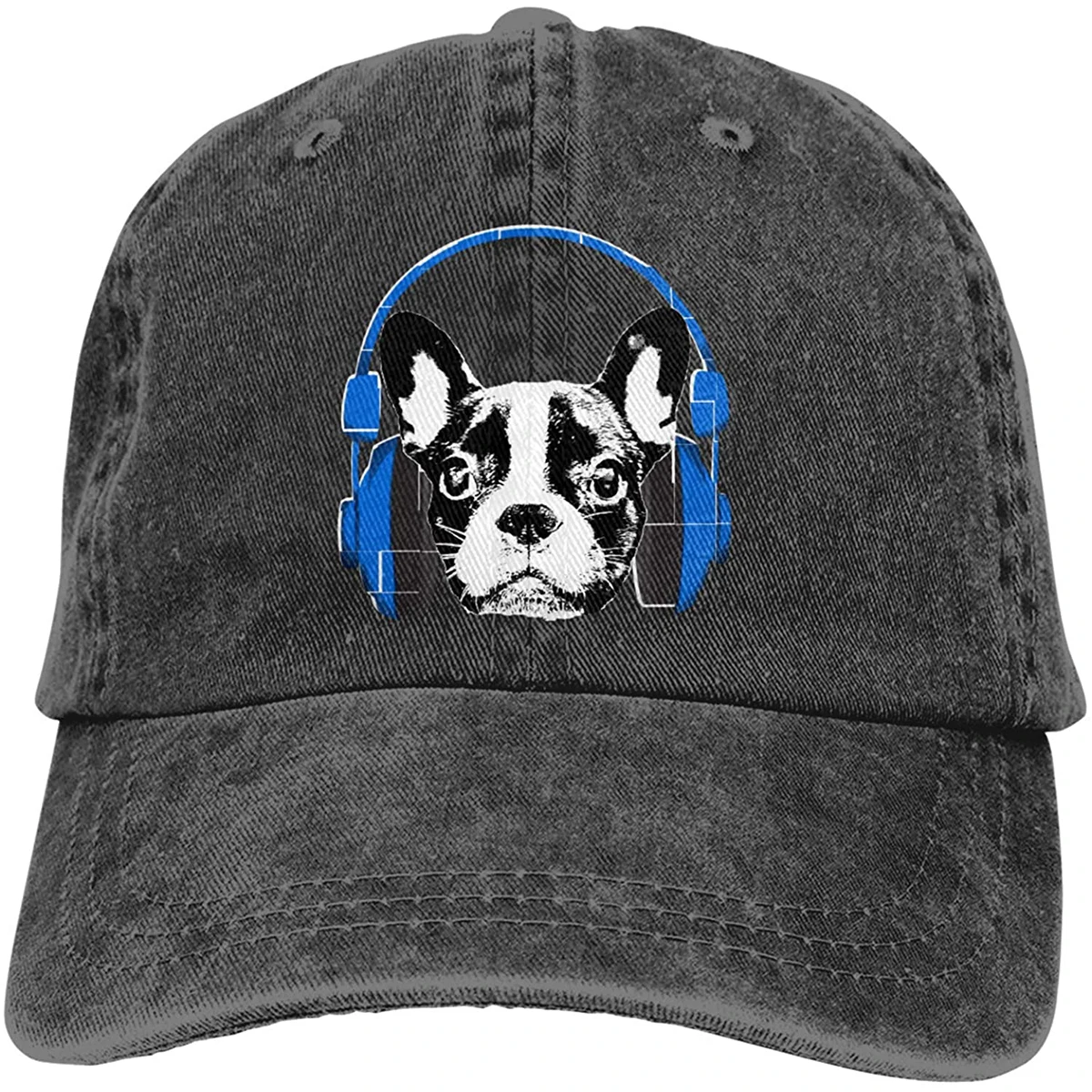 A Boston Dog Who Loves Music Sports Denim Cap Adjustable Unisex Plain Baseball Cowboy Snapback Hat Sombreros De Mujer
A Boston Dog Who Loves Music Sports Denim Cap Adjustable Unisex Plain Baseball Cowboy Snapback Hat Sombreros De Mujer