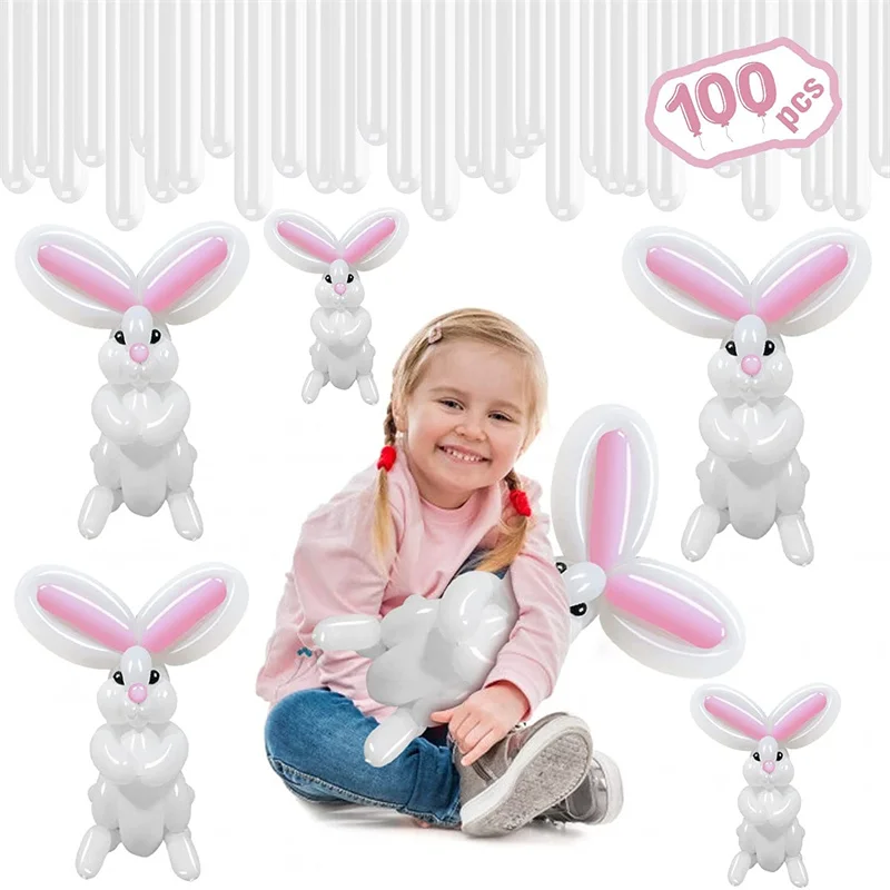 100 шт., 1,8 г, длинные волшебные шары, кролик, модель животного, латексные шары для свадьбы, Baby Shower, декор для детского дня рождения, товары для п... 
100 шт., 1,8 г, длинные волшебные шары, кролик, модель животного, латексные шары для свадьбы, Baby Shower, декор для детского дня рождения, товары для п...