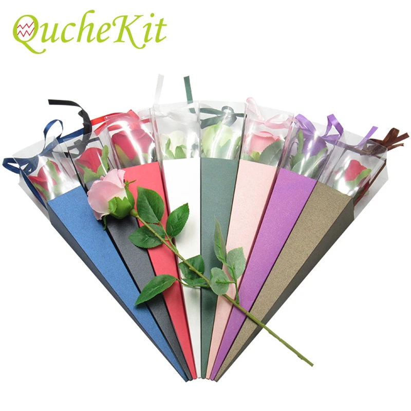 10/20Pcs Rose Flower Box Single Bouquet Transparent Flower Gift Packaging Box Valentines Day Wedding Decoartion Party Supplies 
10/20Pcs Rose Flower Box Single Bouquet Transparent Flower Gift Packaging Box Valentines Day Wedding Decoartion Party Supplies