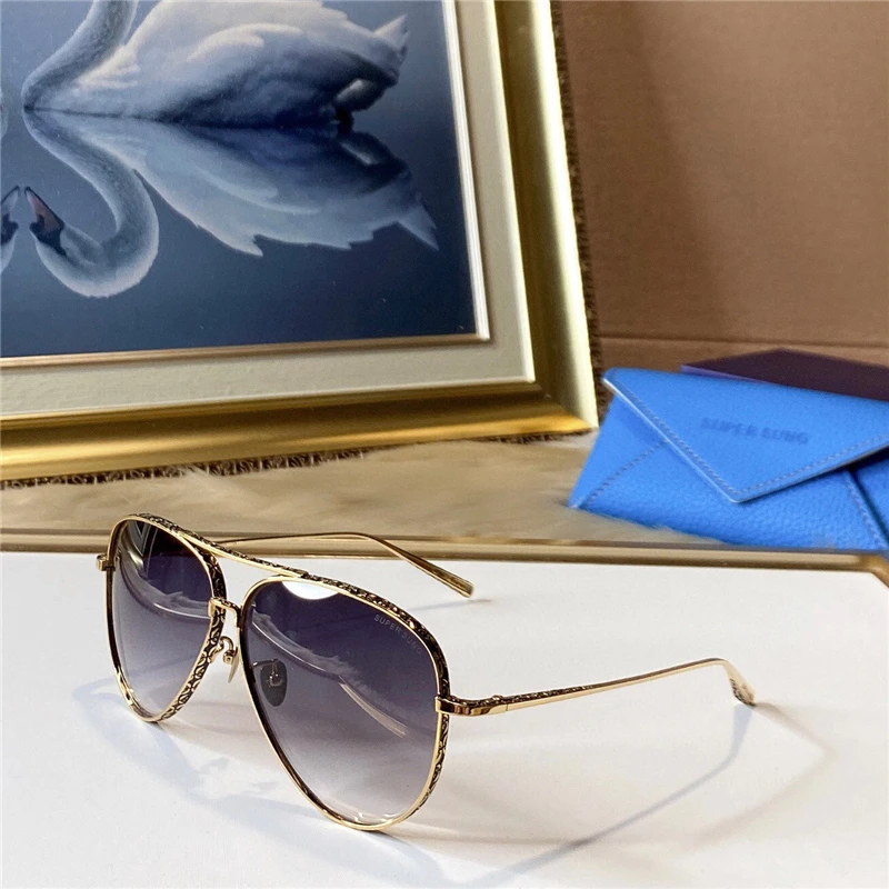SUPER SUNG SK912 SUNGLASSES For Men Women Summer Style Anti-Ultraviolet Retro Plate Oval Frame Random Box
SUPER SUNG SK912 SUNGLASSES For Men Women Summer Style Anti-Ultraviolet Retro Plate Oval Frame Random Box