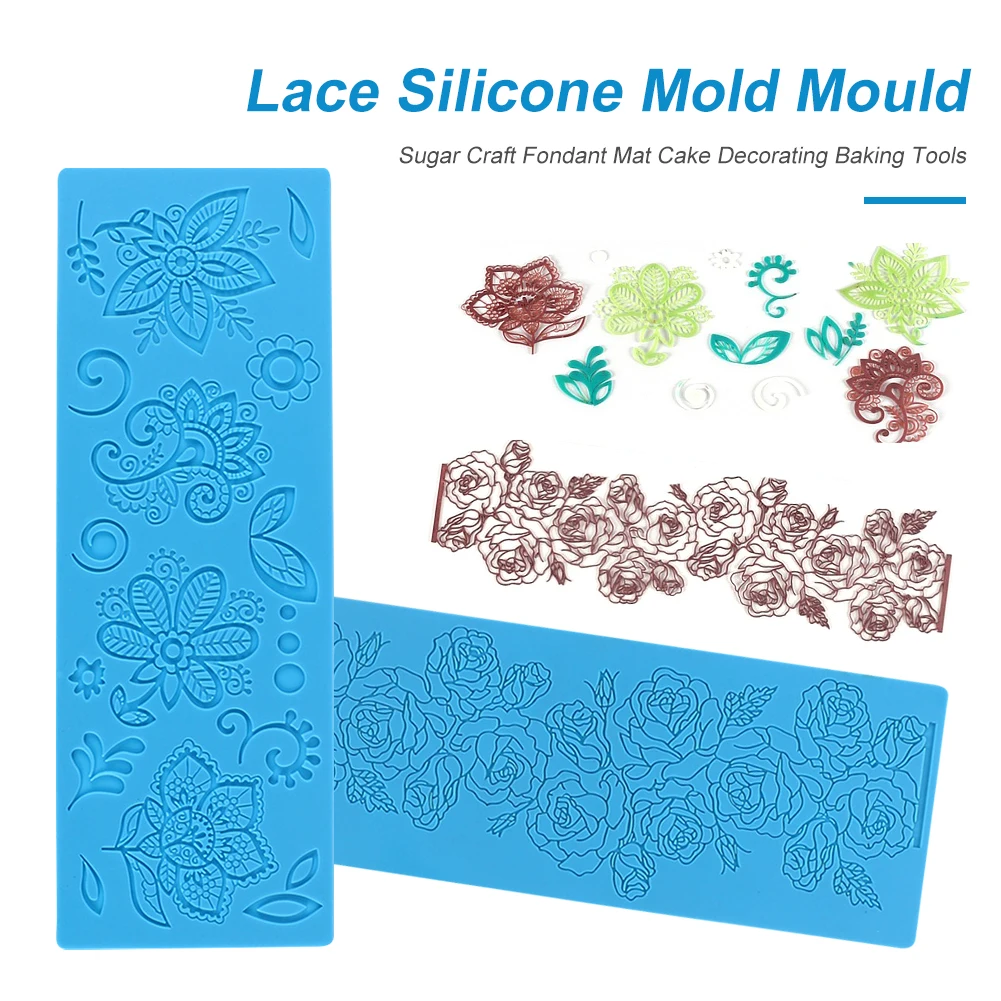Wedding Cake Silicone Beautiful Flower Lace Fondant Mold Mousse Sugar Craft Icing Mat Pad Pastry Cake Decorating Tools
Wedding Cake Silicone Beautiful Flower Lace Fondant Mold Mousse Sugar Craft Icing Mat Pad Pastry Cake Decorating Tools