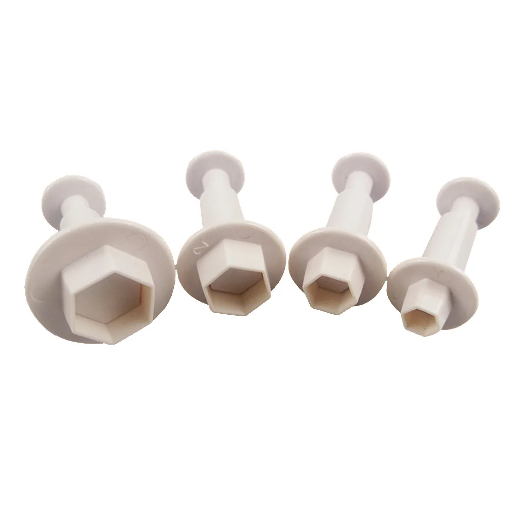 4pcs Hexagon Shaped Plastic Biscuits Spring Cutting Dies Geometric Cake Baking Utensils Molds Mould
4pcs Hexagon Shaped Plastic Biscuits Spring Cutting Dies Geometric Cake Baking Utensils Molds Mould