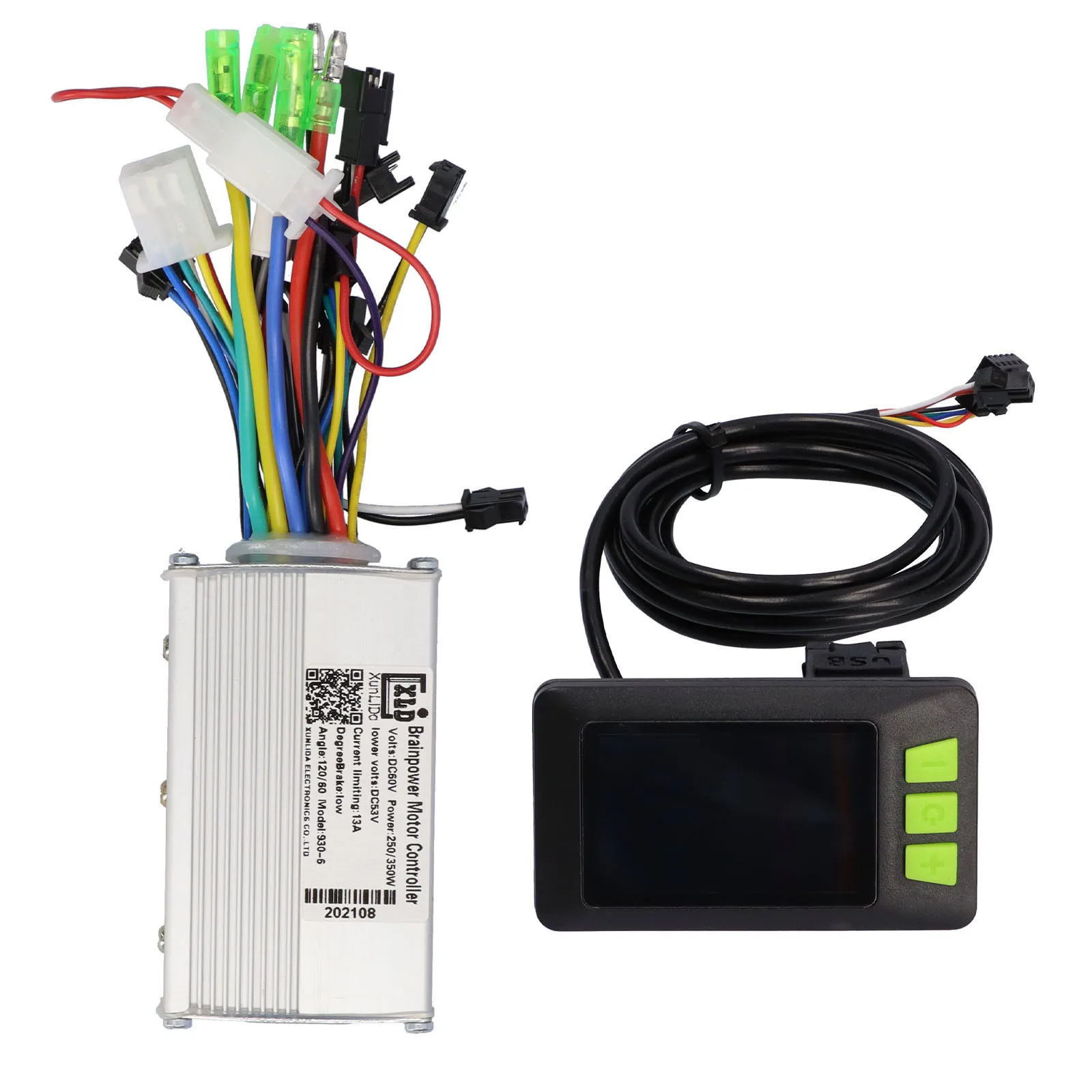 Electric Bicycle Brushless Controller With LCD Display 60V 250W/350W Waterproof Electric Scooter Brushless Controller
Electric Bicycle Brushless Controller With LCD Display 60V 250W/350W Waterproof Electric Scooter Brushless Controller