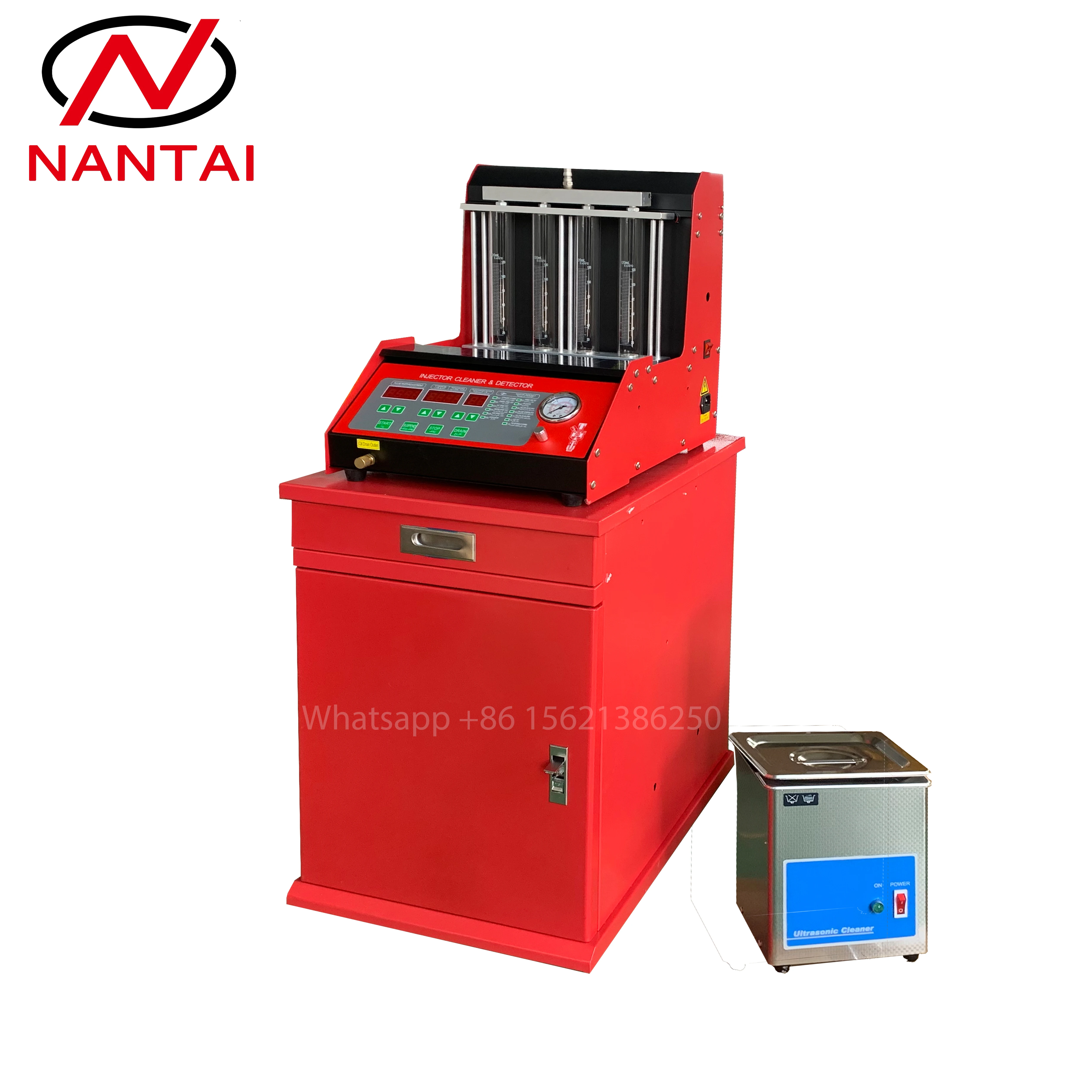 NANTAI Upgrade QCM200 110V 220V Cleaning Machine Fuel Spray Nozzle Cleaner Tester Motorcycle Ultrasonic De-carbon Clean Tester
NANTAI Upgrade QCM200 110V 220V Cleaning Machine Fuel Spray Nozzle Cleaner Tester Motorcycle Ultrasonic De-carbon Clean Tester