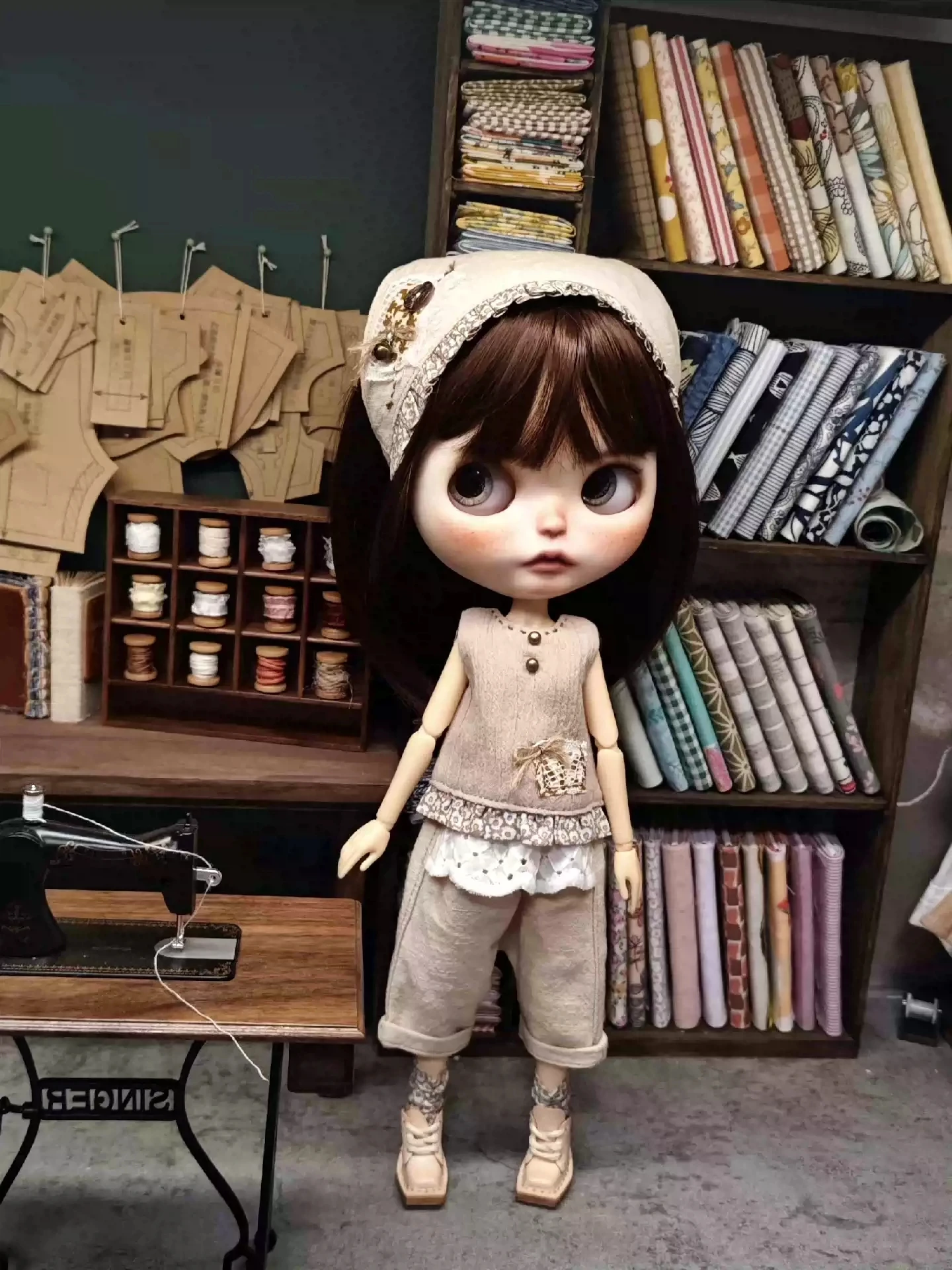 Dula Doll Clothes Dress Flaxen top Blythe ob24 ob22 Diandian Azone Licca ICY JerryB 1/6 Bjd Doll Accessories
Dula Doll Clothes Dress Flaxen top Blythe ob24 ob22 Diandian Azone Licca ICY JerryB 1/6 Bjd Doll Accessories