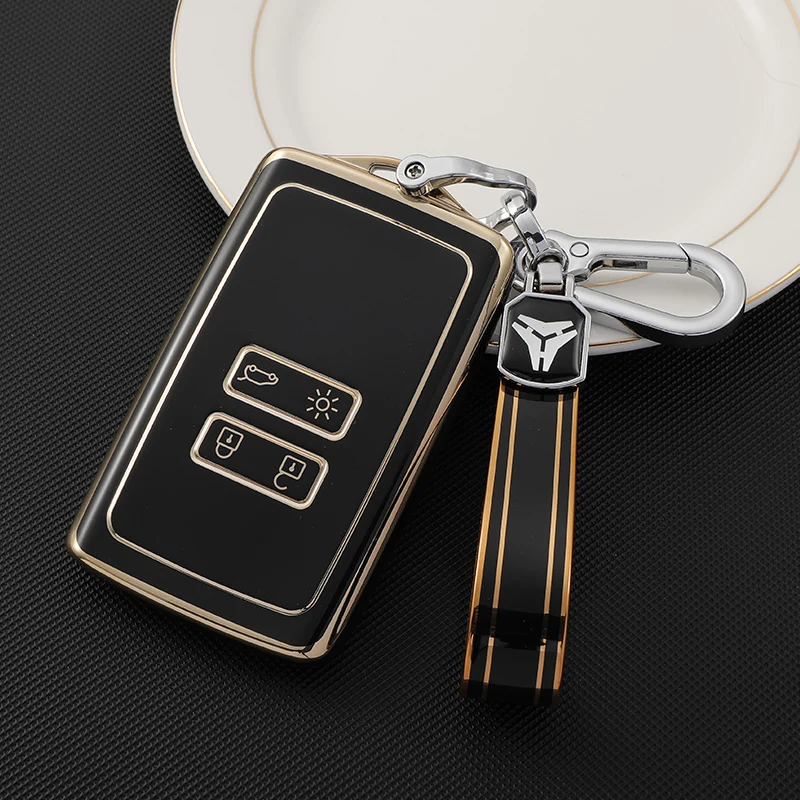 TPU Key Case Cover for Renault Clio Zoe Koleos Captur Megane Talisman Espace Scenic 4 Arkana for Dacia Sandero Fob Accessories
TPU Key Case Cover for Renault Clio Zoe Koleos Captur Megane Talisman Espace Scenic 4 Arkana for Dacia Sandero Fob Accessories