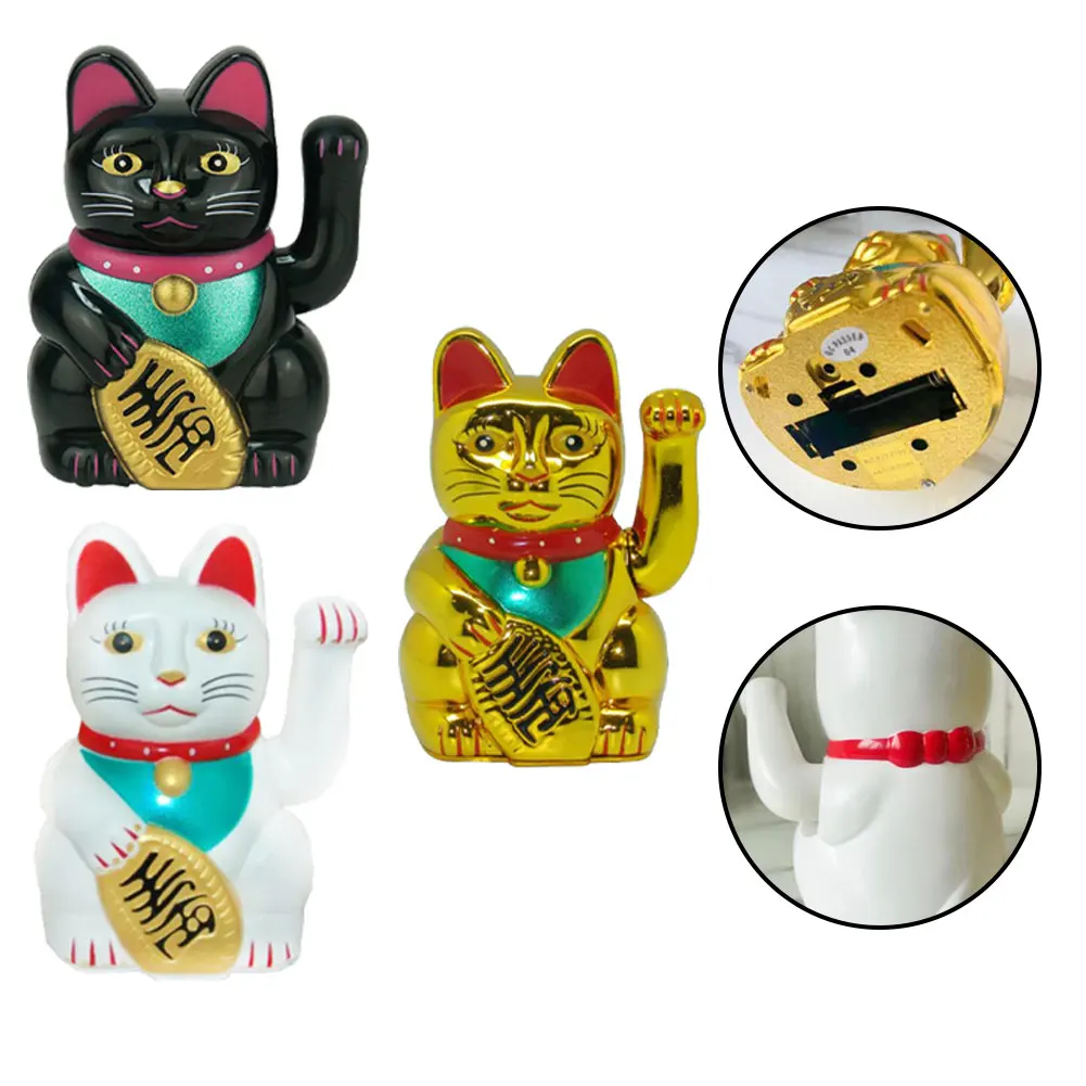 5inch Electric Lucky Cat Waving Hand Cashier Front Desk Cash Register New Store Opening Gift Home Golden Car Ornaments
5inch Electric Lucky Cat Waving Hand Cashier Front Desk Cash Register New Store Opening Gift Home Golden Car Ornaments