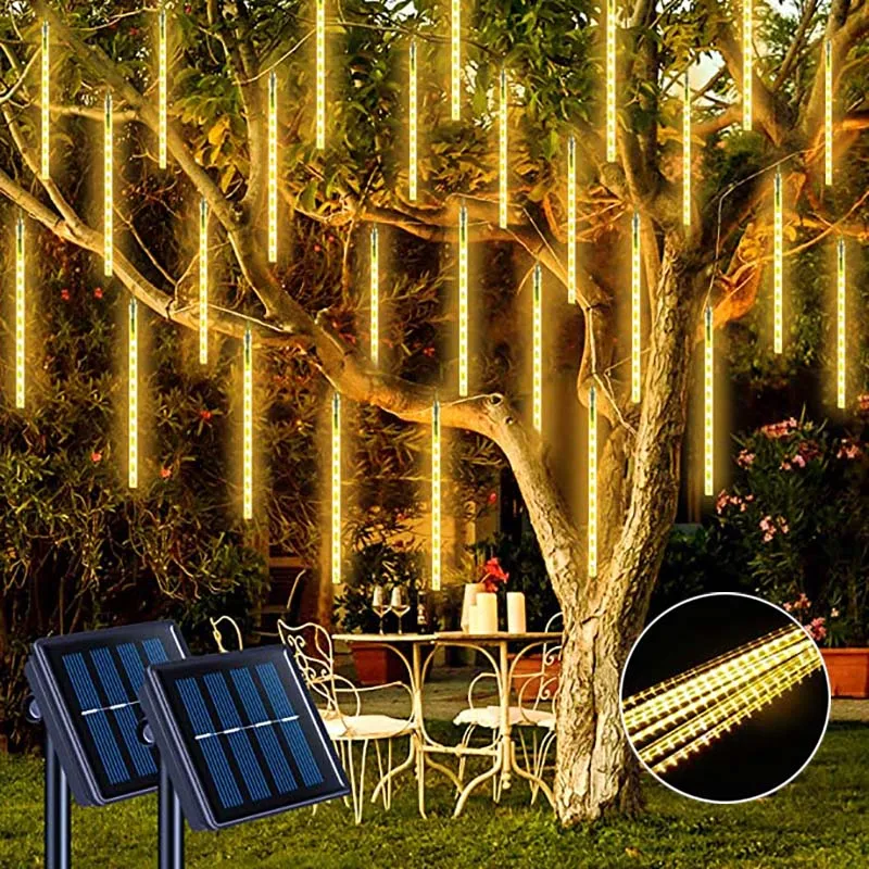 Meteor Shower Rain Led String Lights 8 Tubes Outdoor Street Garlands Lights Christmas Tree Decorations New Year
Meteor Shower Rain Led String Lights 8 Tubes Outdoor Street Garlands Lights Christmas Tree Decorations New Year