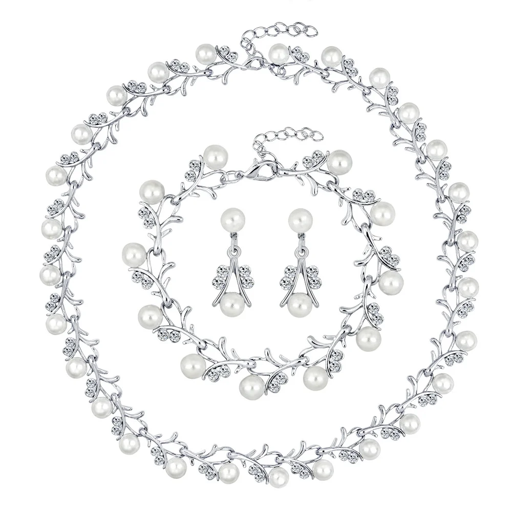 Jewelry Wedding Set Pearl Bridal Necklace Bridesmaid Sets Women Prom Bride Earring Bridesmaids Necklaces Rhinestone Crystal
Jewelry Wedding Set Pearl Bridal Necklace Bridesmaid Sets Women Prom Bride Earring Bridesmaids Necklaces Rhinestone Crystal