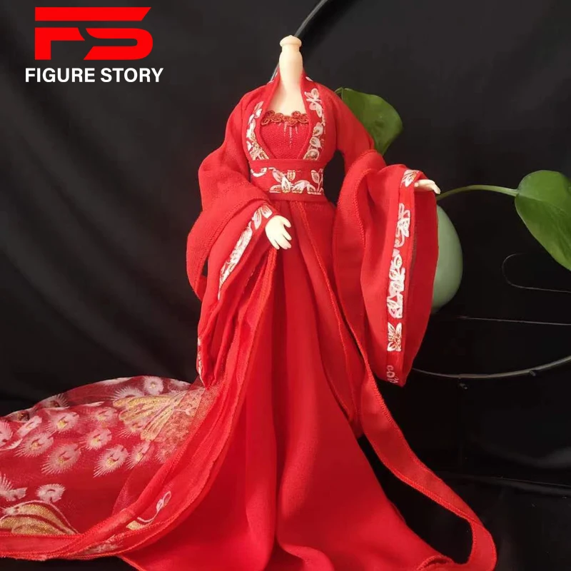 In stock 1/6 Scale female dolls Long skirt of ancient Chinese women's dress fit 12'' action figure body model
In stock 1/6 Scale female dolls Long skirt of ancient Chinese women's dress fit 12'' action figure body model