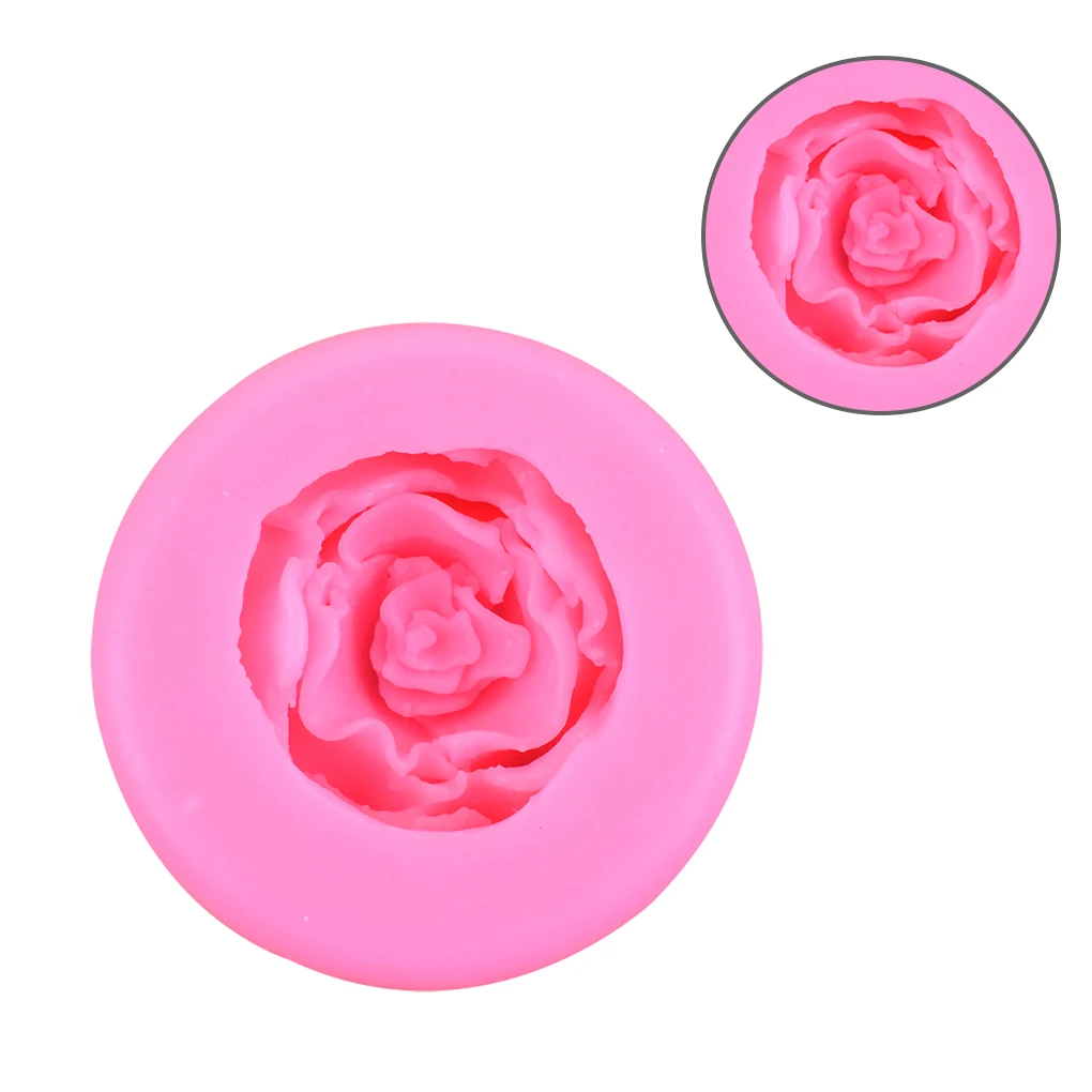 3D Flower Rose Silicone Fondant Cake Mold Soap Jelly Mousse Chocolate Decoration Baking Tool Moulds Reusable Material
3D Flower Rose Silicone Fondant Cake Mold Soap Jelly Mousse Chocolate Decoration Baking Tool Moulds Reusable Material