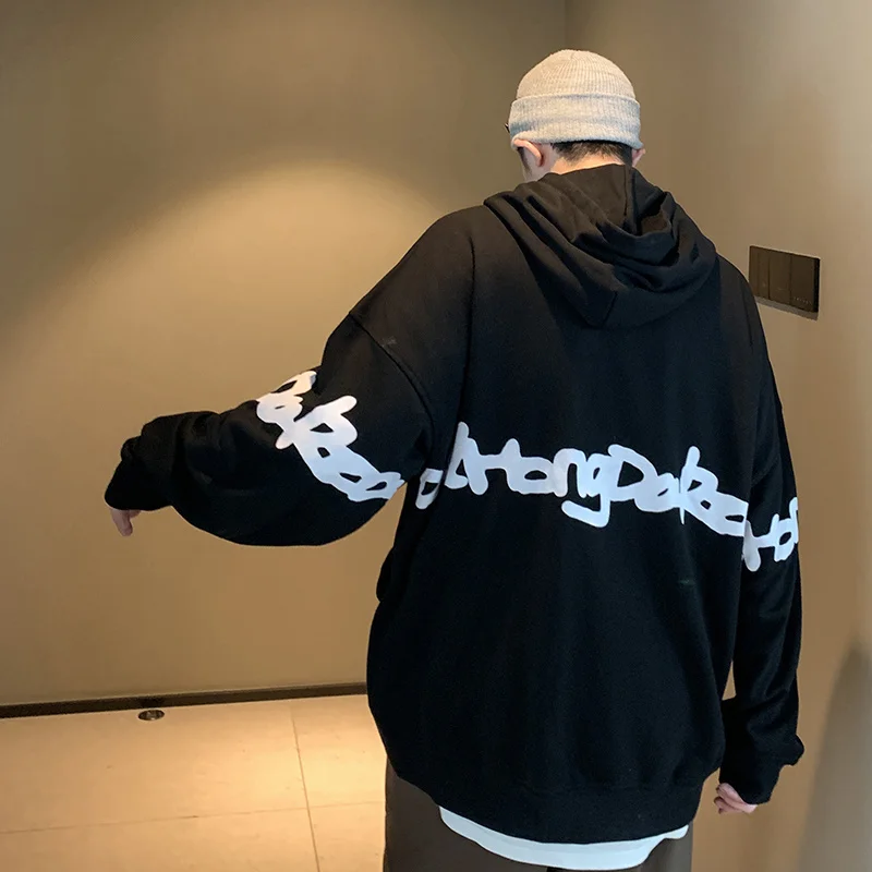 SYUHGFA 2023 Letter Hip Hop Hoodies For Men Fashion Brand Streetwear Harajuku Unisex Hooded Jumpers Casual Male Sweatshirt
SYUHGFA 2023 Letter Hip Hop Hoodies For Men Fashion Brand Streetwear Harajuku Unisex Hooded Jumpers Casual Male Sweatshirt