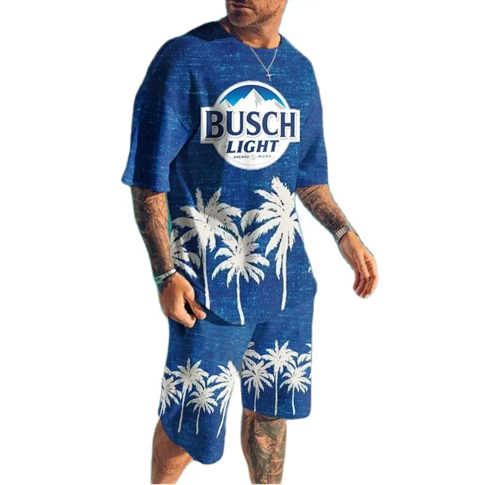 2023 Summer New Fashion Men 3D Printing Set Tracksuits Casual Short Sleeves Holiday Style T-Shirt+Shorts Suit Male Trend Clothes
2023 Summer New Fashion Men 3D Printing Set Tracksuits Casual Short Sleeves Holiday Style T-Shirt+Shorts Suit Male Trend Clothes