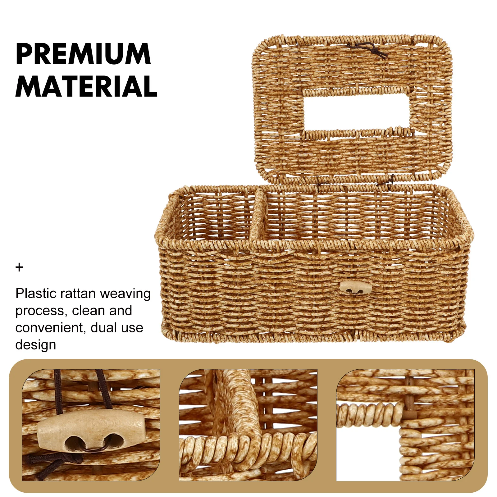 Box Tissue Holder Napkin Cover Rattan Wicker Paper Woven Home Storage Dispenser Basket Square Facial Seagrass Desktop
Box Tissue Holder Napkin Cover Rattan Wicker Paper Woven Home Storage Dispenser Basket Square Facial Seagrass Desktop