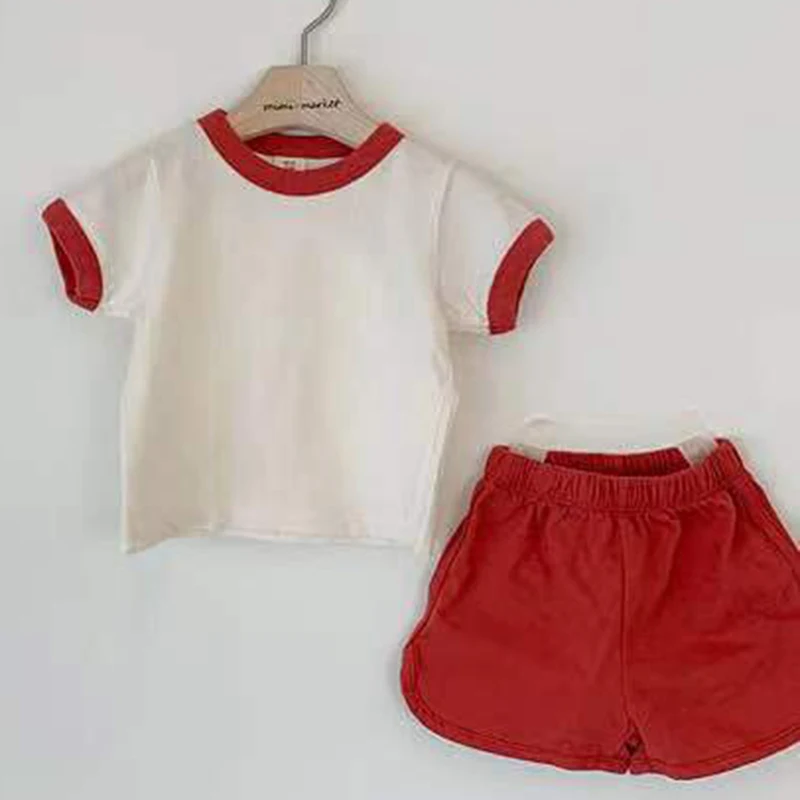 Newborn Baby Boys Girl Clothing Suit Short Sleeved Cotton T-shirt+Shorts Korean Style Toddler Baby Girl Clothes Set For Summer
Newborn Baby Boys Girl Clothing Suit Short Sleeved Cotton T-shirt+Shorts Korean Style Toddler Baby Girl Clothes Set For Summer