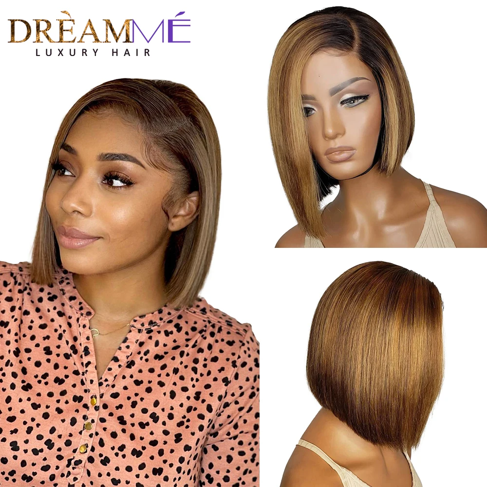 Highlight Straight Bob Human Hair Wig Honey Blonde 4x4 Lace Closure Wig 13x4 Transparent Lace Frontal Wig For Black Women
Highlight Straight Bob Human Hair Wig Honey Blonde 4x4 Lace Closure Wig 13x4 Transparent Lace Frontal Wig For Black Women