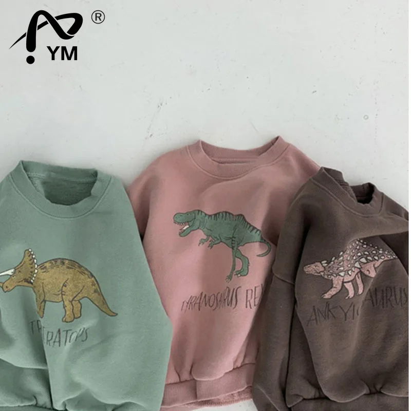 New 2022Spring Kids Clothes Hoodies Long Sleeve Cute Dinosaur Plus Fleece Comfortable Pullover Sweatershirt
New 2022Spring Kids Clothes Hoodies Long Sleeve Cute Dinosaur Plus Fleece Comfortable Pullover Sweatershirt