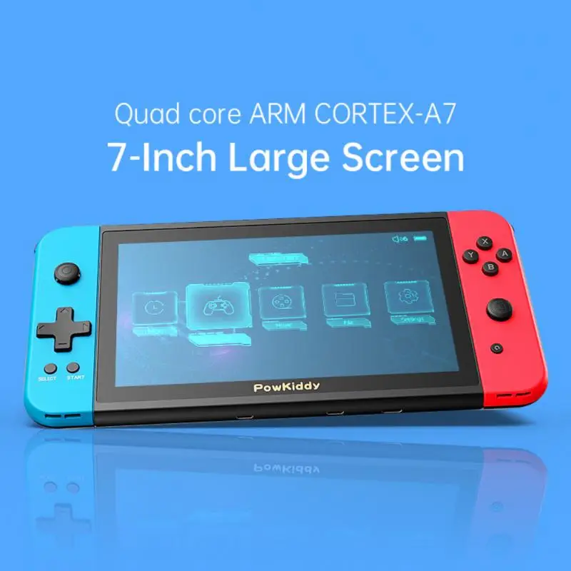 1Pcs Game Console Powkiddy X2 Retro Video Handheld Game Console 7inch IPS Screen 32G Built-in 2500 Games Support HD 3.5mm Output
1Pcs Game Console Powkiddy X2 Retro Video Handheld Game Console 7inch IPS Screen 32G Built-in 2500 Games Support HD 3.5mm Output