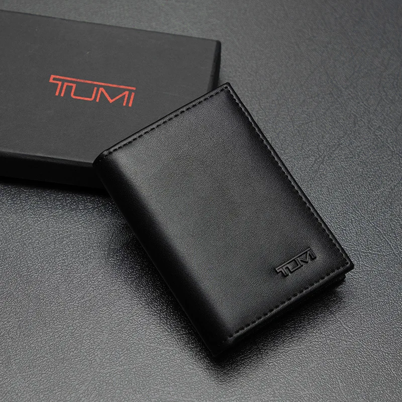 New Men's Fashion Black Top Leather Card Bag Leather Business Card Holder Short Wallet Card Slot Zero Wallet
New Men's Fashion Black Top Leather Card Bag Leather Business Card Holder Short Wallet Card Slot Zero Wallet