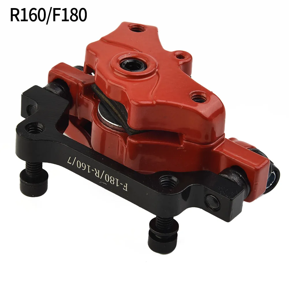 Aluminum Alloy Disc brake Bicycle Braking System Corrosion resistance Cycling F160/R140 OR R160/F180 Practical
Aluminum Alloy Disc brake Bicycle Braking System Corrosion resistance Cycling F160/R140 OR R160/F180 Practical